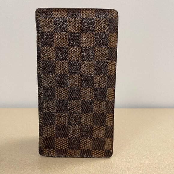 Louis Vuitton Porte Feuille Brazza Damier Ebene - Preowned - Picture 5 of 16